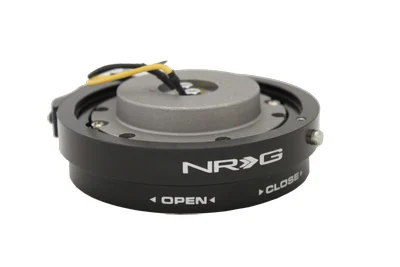 NRG Thin Version Quick Release Kit - Black