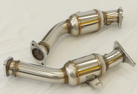 HKS Stainless Front Pipe with Catalyzer for Q50/Q60