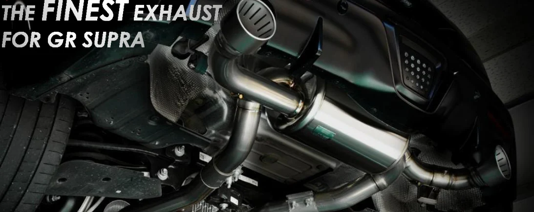 HKS Super Turbo Muffler - Urban Matte Edition for 2.0L A90 Supra