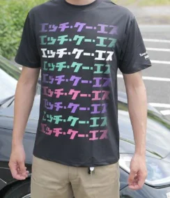 HKS T-SHIRT KATAKANA BLACK