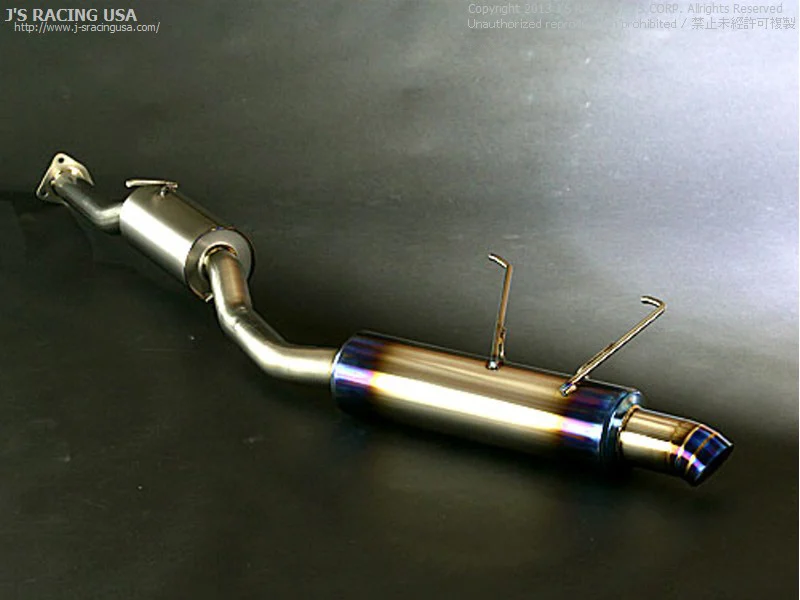 J's Racing Titanium Exhaust FX-PRO 70RS - Honda S2000 AP1 AP2