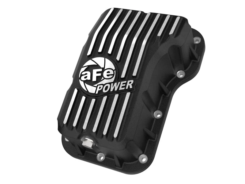 aFe POWER Transmission Pan Jeep Wrangler (JL) 18-25 L4-2.0L- Black
