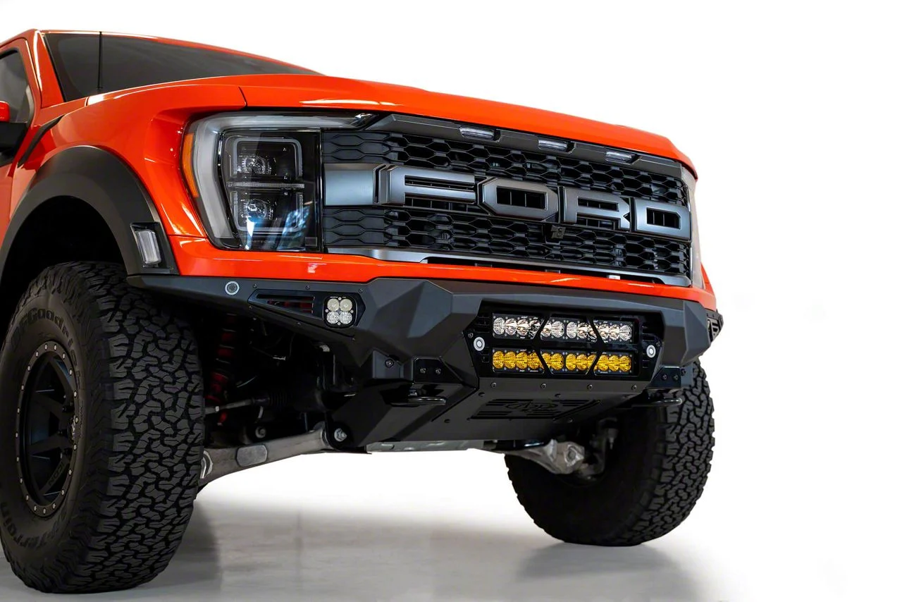 Addictive Desert Designs Bomber Front Bumper for 20-Inch LED Light Bars (21-26 F-150 Raptor)