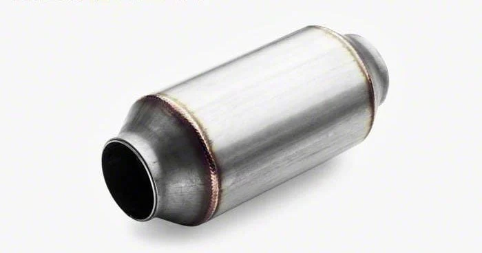 Aero Exhaust TR 20 Series Resonator; 8-Inch Overall; 2-Inch Inlet and Outlet (Universal; Some Adaptation May Be Required)