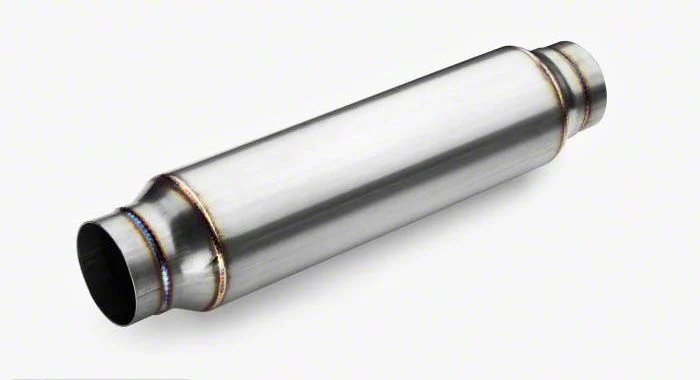Aero Exhaust TR 253 Series Resonator; 15.50-Inch Overall; 2.50-Inch Inlet and Outlet (Universal; Some Adaptation May Be Required)