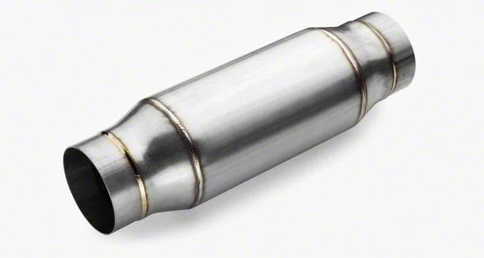 Aero Exhaust TR 33 Series Resonator 13-Inch Overall; 3-Inch Inlet and Outlet (Universal; Some Adaptation May Be Required)