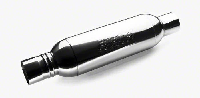 Aero Exhaust Turbine XL Resonated Muffler; 26-Inch Overall; 3.50-Inch Inlet/3.50-Inch Outlet (Universal; Some Adaptation May Be Required)