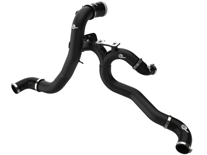 aFe 19-26 Genesis G70 V6 3.3L (tt) BladeRunner Aluminum Hot/Cold Charge Pipe Kit - Red