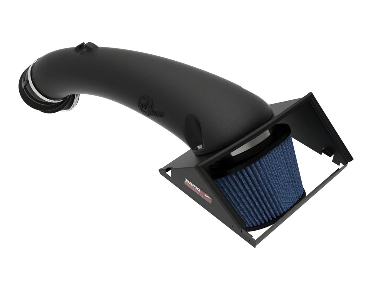 AFE Rapid Induction Cold Air Intake with Pro 5R Oiled Filter; Black (21-26 5.0L F-150)