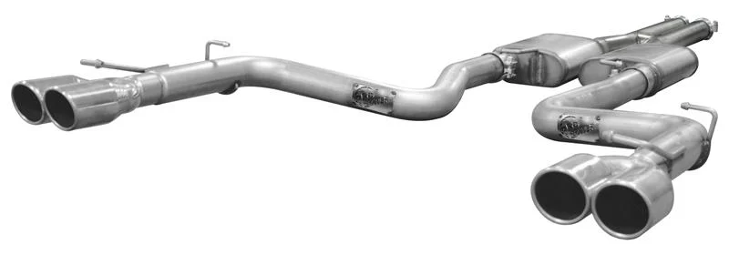 aFe MACHForce XP 11-12 BMW 335i L6-3.0L N55 E90/92 304SS 2.75in. Cat-Back Exhaust System