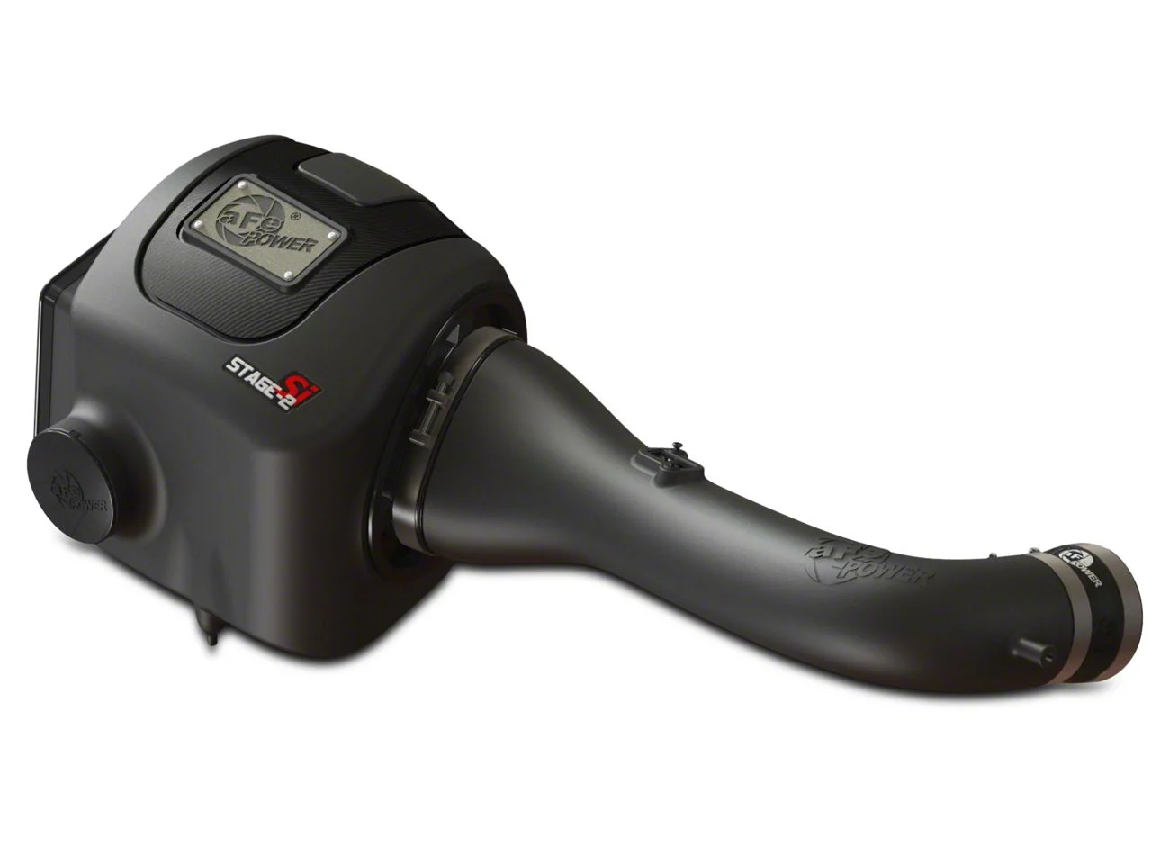 AFE Magnum FORCE Stage-2 Si Cold Air Intake with Pro 5R Oiled Filter; Black (14-18 6.2L Silverado 1500)