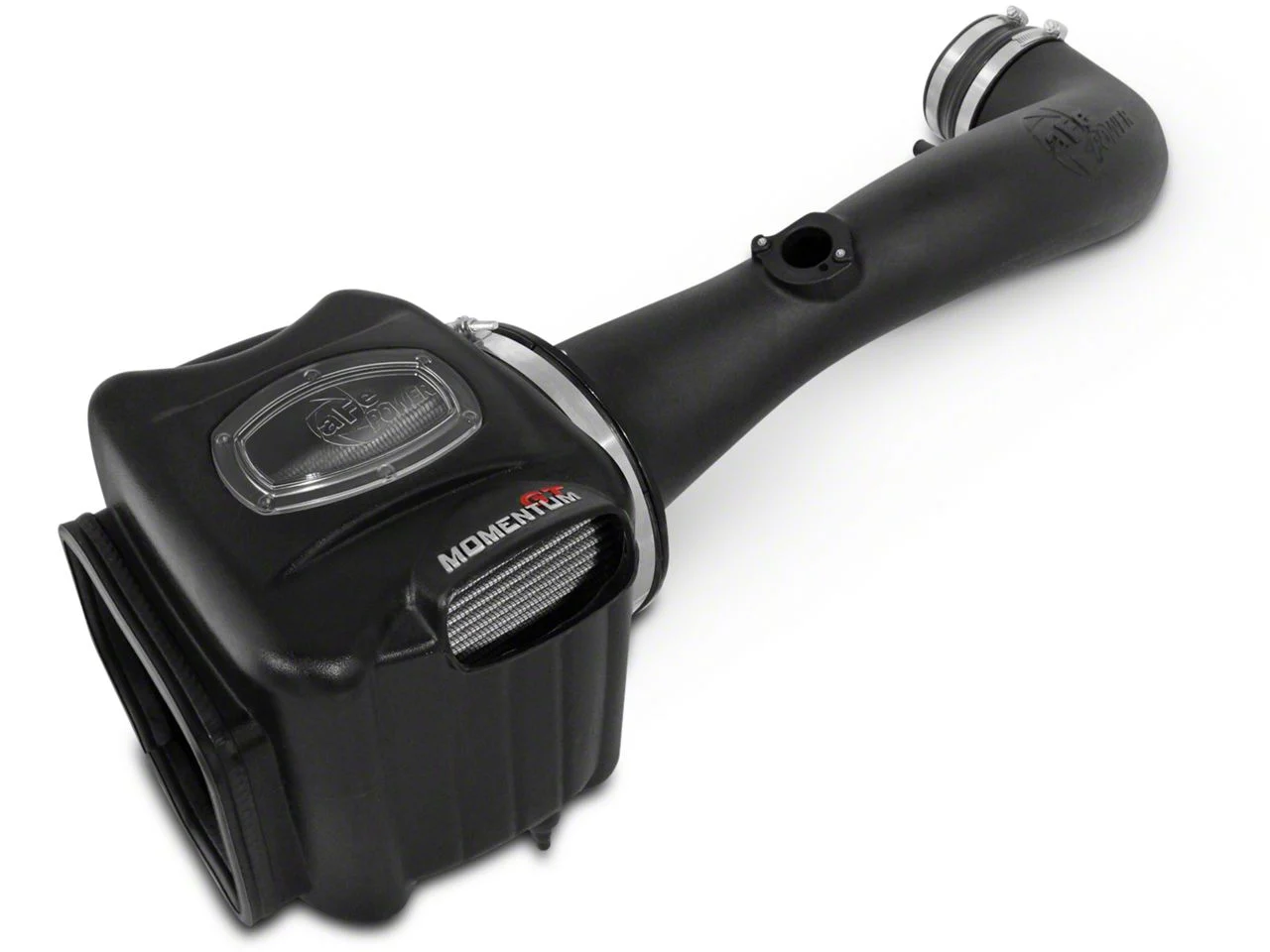 AFE Momentum GT Cold Air Intake with Pro DRY S Filter; Black (2009 6.0L Sierra 1500, Excluding Hybrid)