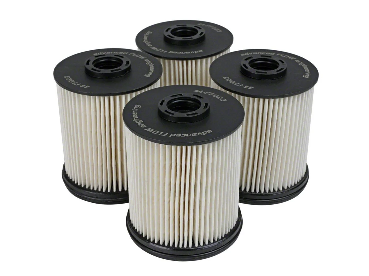 AFE Pro GUARD HD Fuel Filter; Set of Four (20-26 3.0L Duramax Sierra 1500)