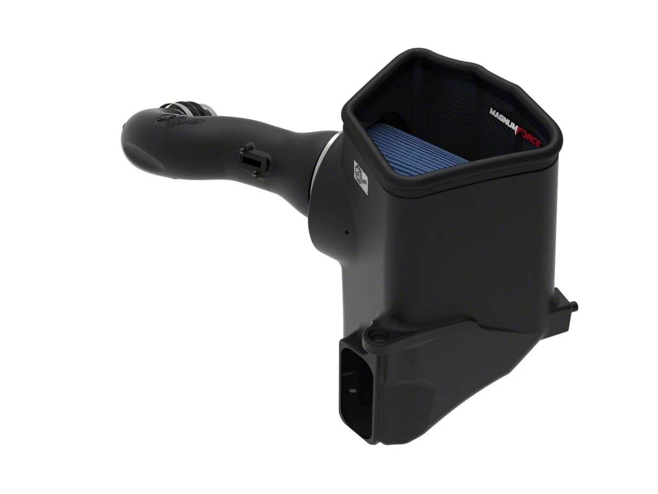AFE Magnum FORCE Stage-2 Cold Air Intake with Pro 5R Oiled Filter; Black (19-26 5.3L Silverado 1500)