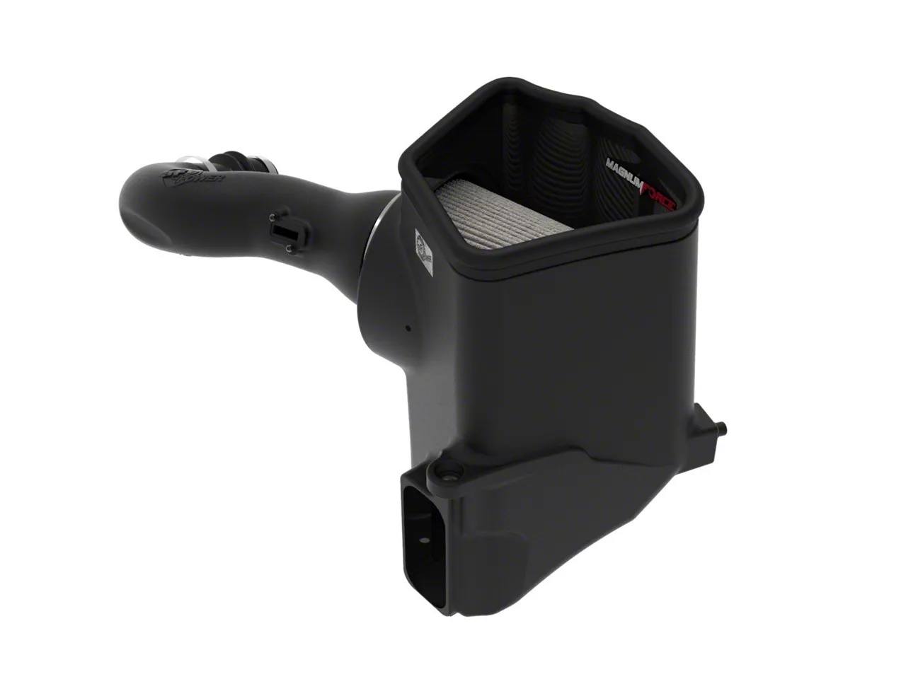 AFE Magnum FORCE Stage-2 Cold Air Intake with Pro DRY S Filter; Black (19-26 4.3L Silverado 1500)