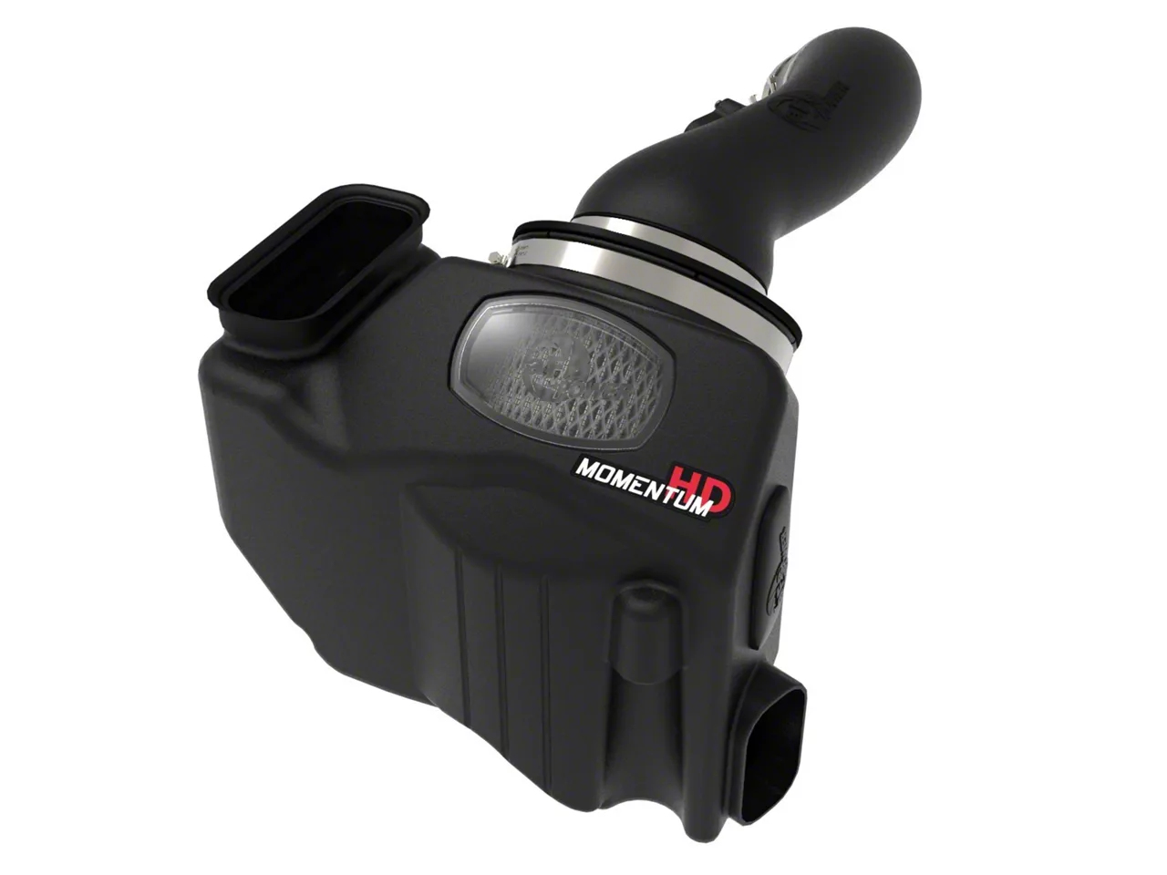 AFE Momentum HD Cold Air Intake with Pro DRY S Filter; Black (20-26 6.6L Duramax Silverado 2500 HD)