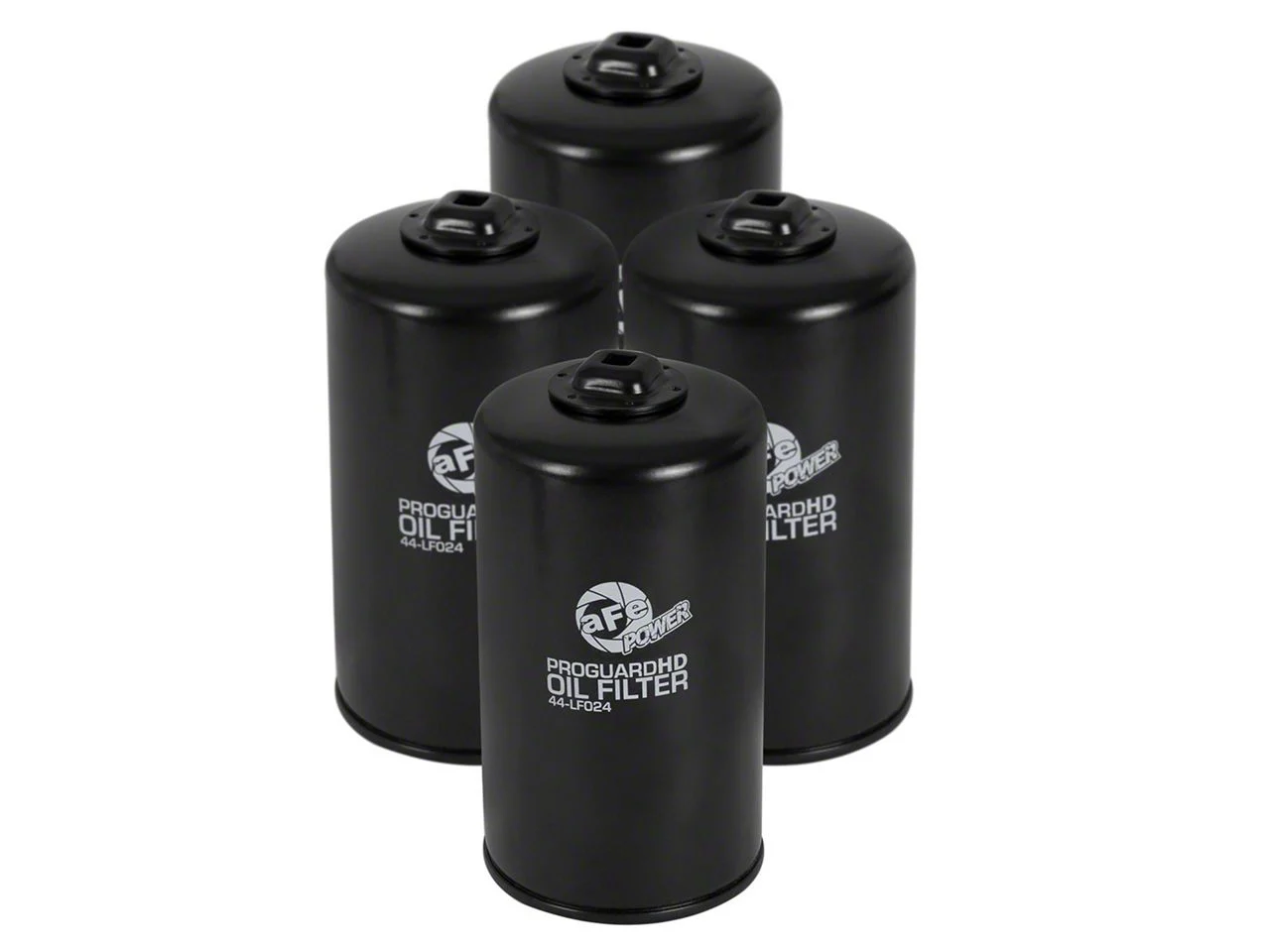AFE Pro GUARD D2 Oil Filter; Set of Four (11-22 6.7L Powerstroke F-250 Super Duty)