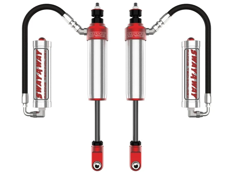 aFe Sway-A-Way 2.5 Front Shock Kit w/Remote Reservoirs for 0-1.5 IN Lifts Ford F-250/F-350 17-24 4WD