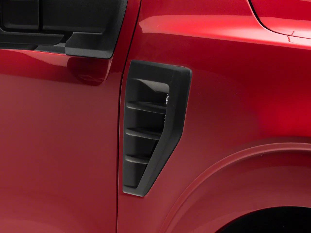 Air Design Fender Vents; Satin Black (21-26 F-150, Excluding Raptor)