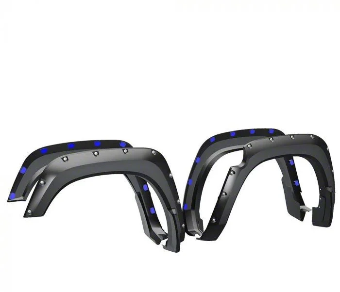Air Design Super Bolt Fender Flares; Satin Black (19-26 RAM 3500)