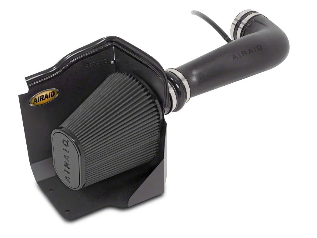 Airaid Cold Air Dam Intake with Black SynthaMax Dry Filter (09-13 5.3L Silverado 1500 w/ Electric Cooling Fan)