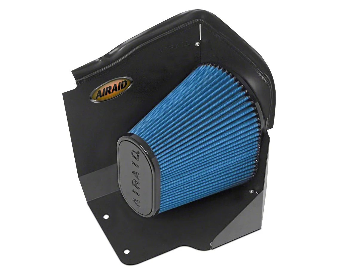 Airaid QuickFit Air Dam with Blue SynthaMax Dry Filter (2009 6.0L Hybrid Silverado 1500)