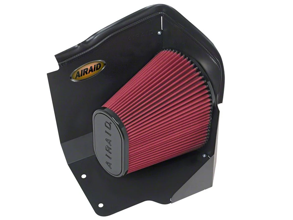 Airaid QuickFit Air Dam with Red SynthaFlow Oiled Filter (09-13 6.2L Silverado 1500)