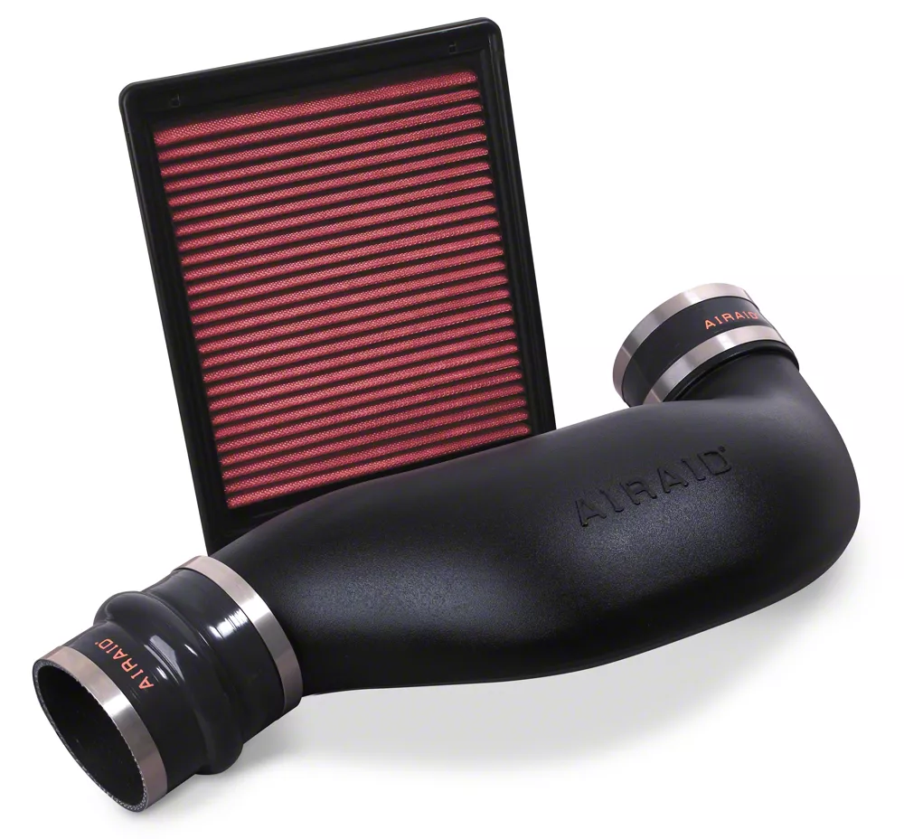 Airaid Junior Intake Tube Kit with Red SynthaFlow Oiled Filter (05-06 4.8L Sierra 1500 w/ Electric Cooling Fan)