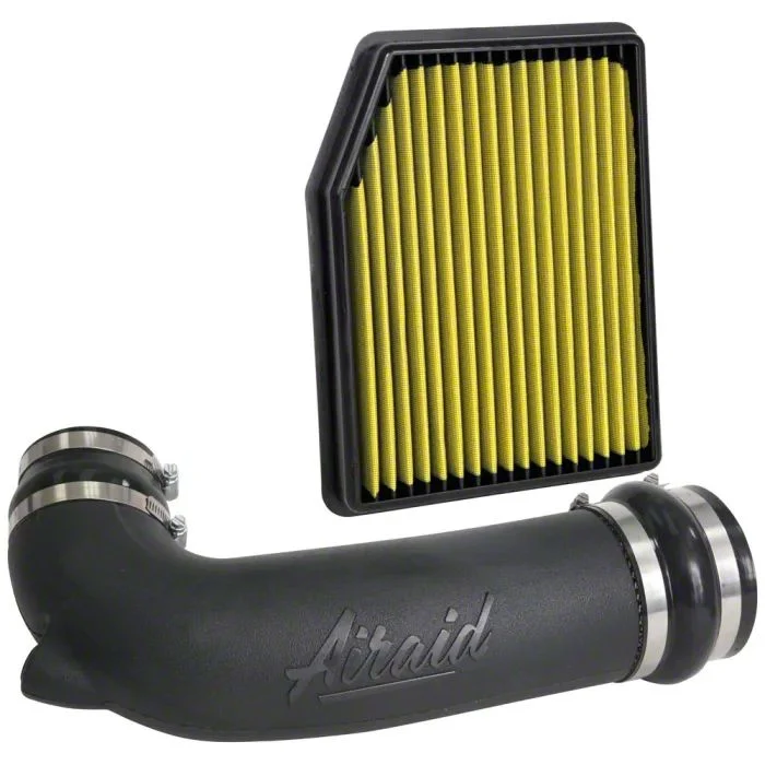 Airaid Junior Intake Tube Kit with Yellow SynthaMax Dry Filter (19-26 4.3L Sierra 1500)