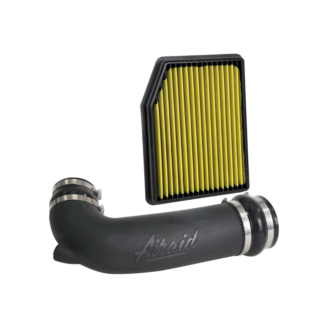 Airaid Junior Intake Tube Kit with Yellow SynthaMax Oiled Filter (19-26 4.3L Silverado 1500)