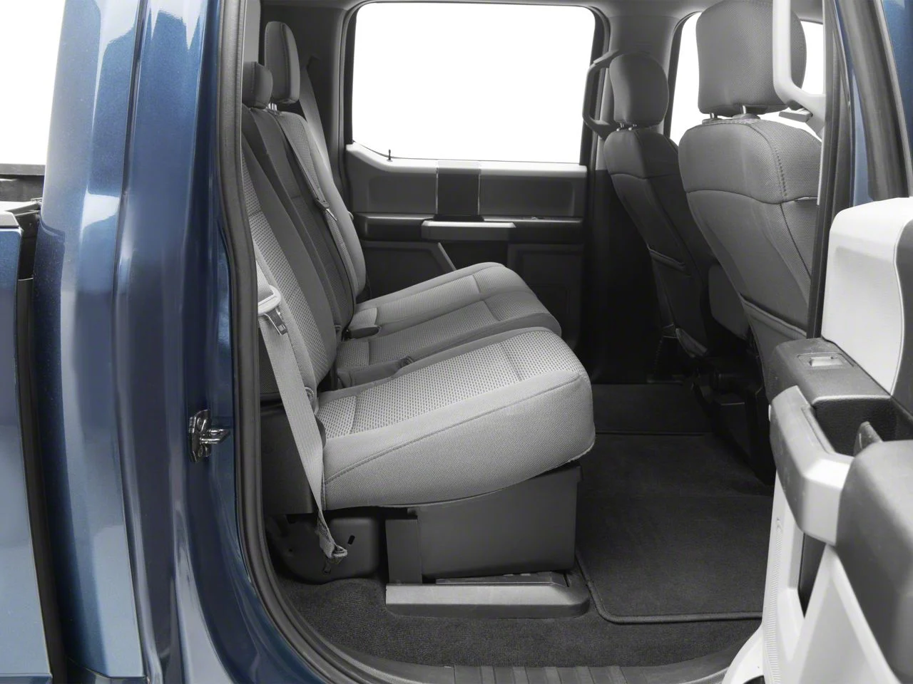 RedRock Locking Under Seat Storage Box (17-26 F-350 Super Duty SuperCrew)