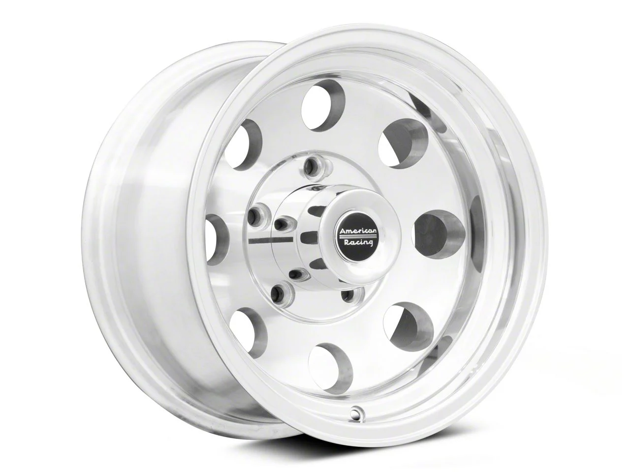 American Racing AR172 Baja Polished 5-Lug Wheel; 17x9; -12mm Offset (02-08 RAM 1500, Excluding Mega Cab)