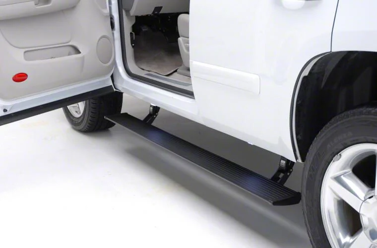 Amp Research PowerStep Running Boards; Plug-N-Play (21-26 Yukon)