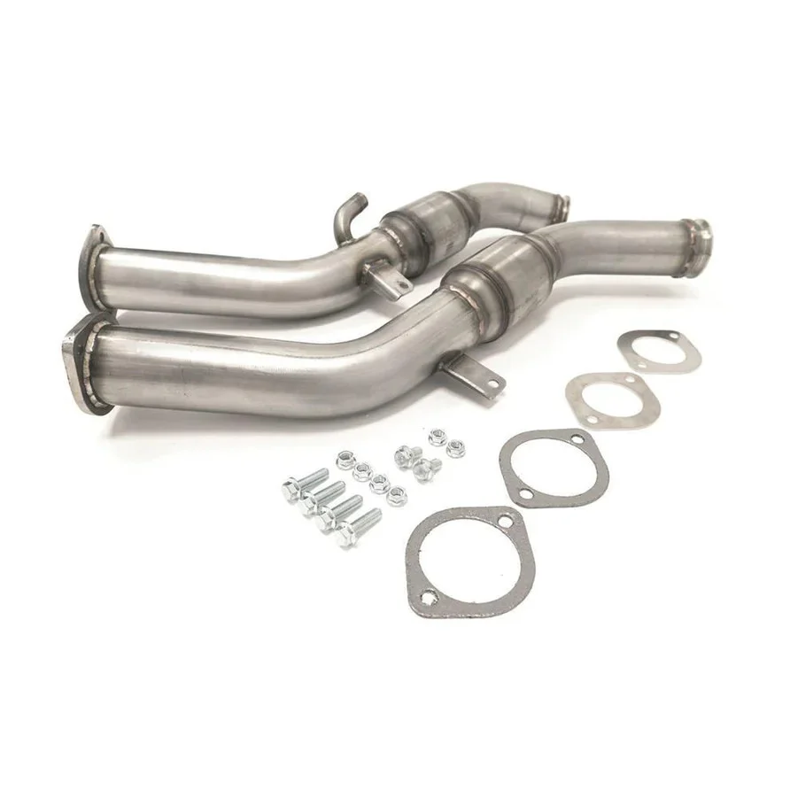 AMS Red Alpha 3" Full Downpipe Kit - 2023 Nissan Z 3.0TT