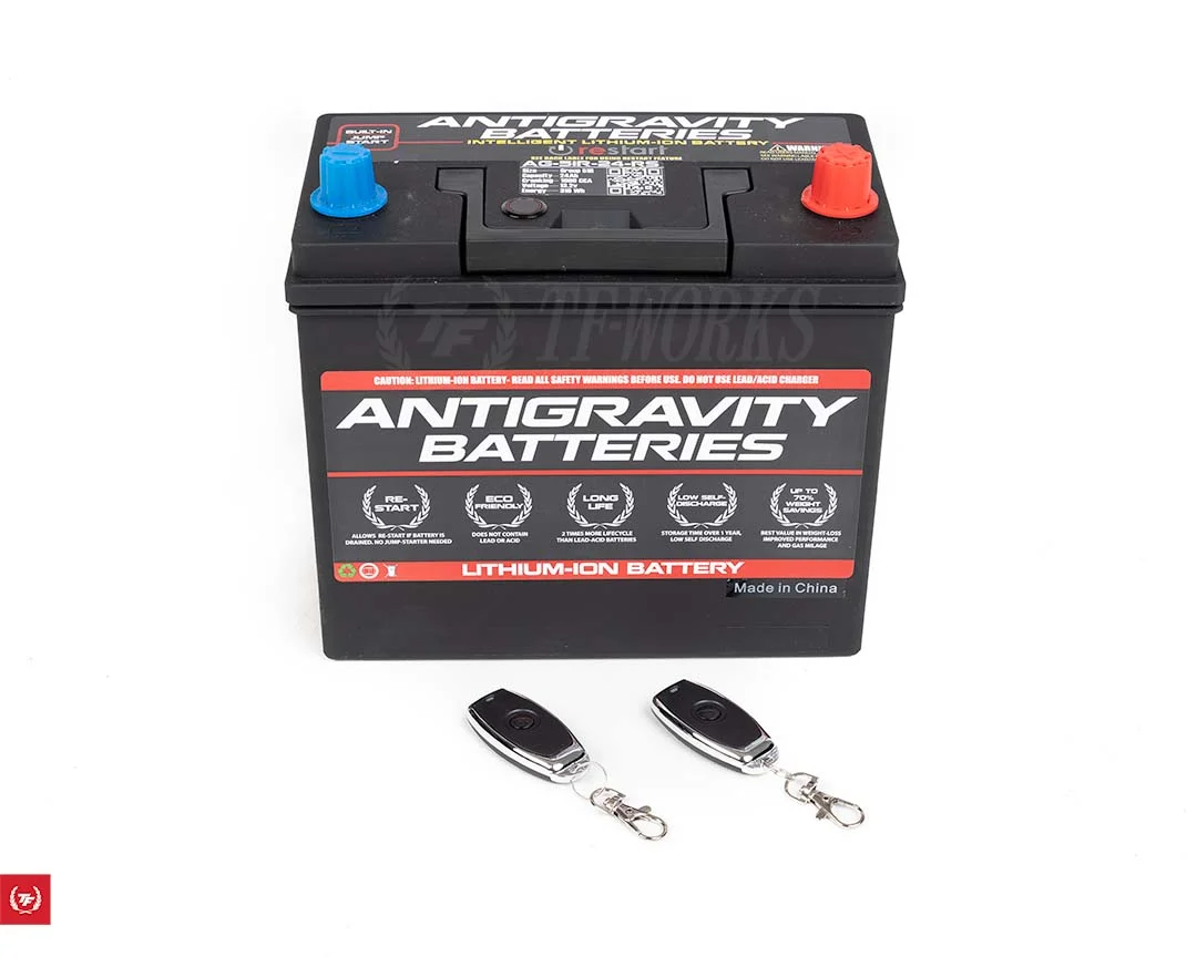Antigravity Group-75/78 Re-Start Lithium Car Battery - 40Ah (15.6lbs / 1500CA)