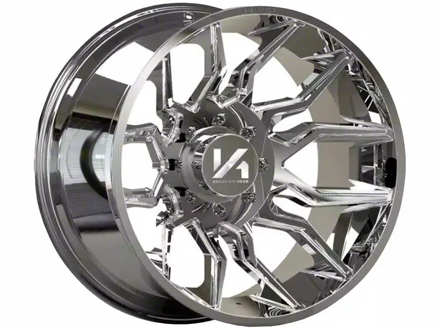 Arkon Off-Road Roosevelt Chrome 6-Lug Wheel; 22x12; -51mm Offset (07-14 Tahoe)