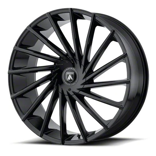 Asanti Matar Gloss Black 6-Lug Wheel; 20x8.5; 15mm Offset (19-26 RAM 1500)
