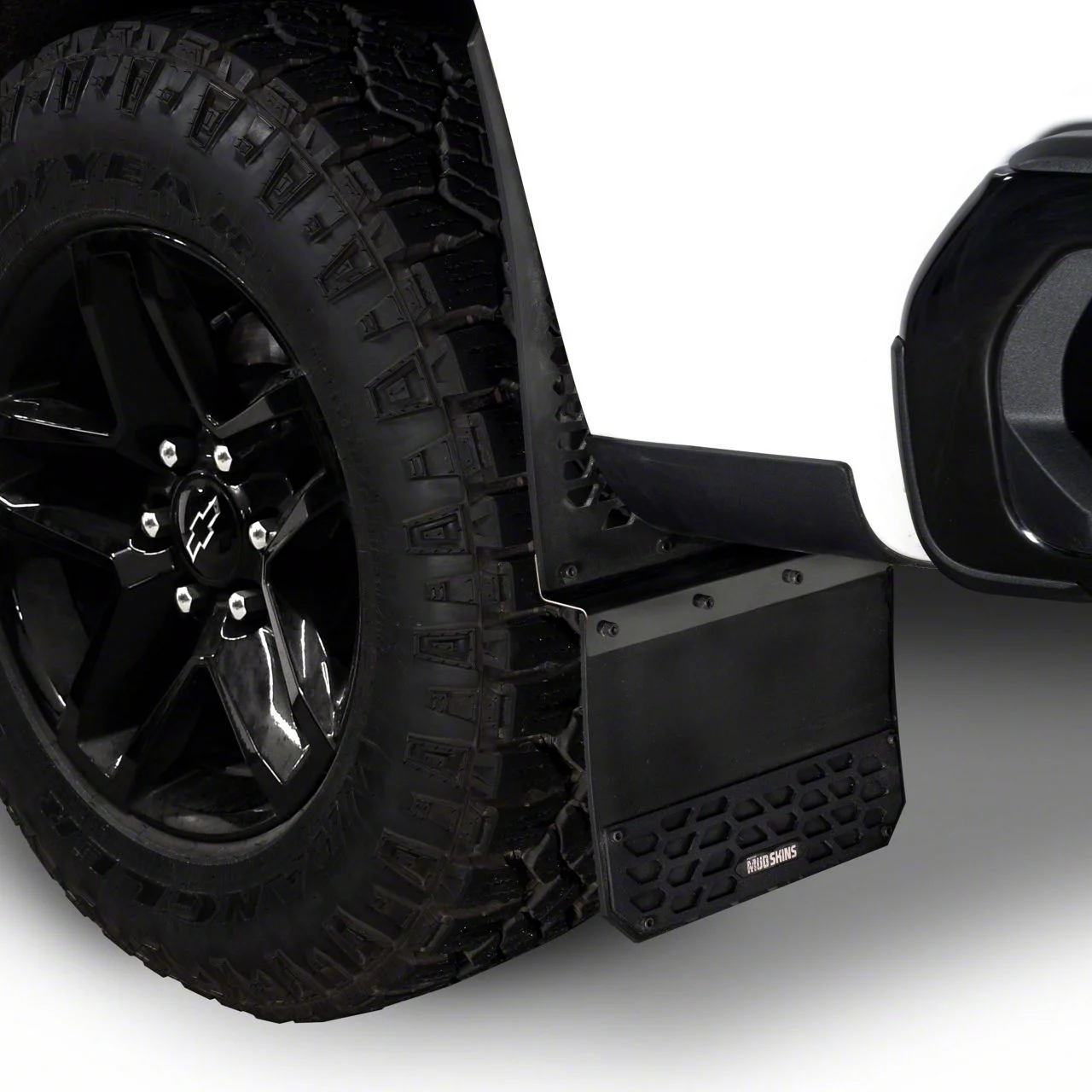 Putco Hex Shield Series Mud Flaps; Front or Rear (14-26 Sierra 1500)