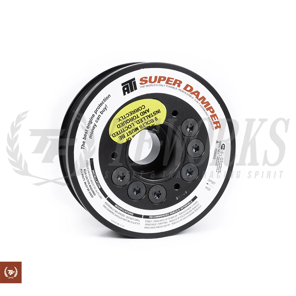 ATI Super Damper Street Crank Pulley - Honda K20 / K24