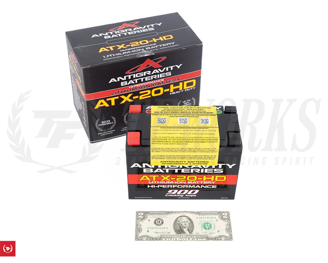 Antigravity ATX20-HD Lithium Battery - 30AH (5.18lbs / 900CA)