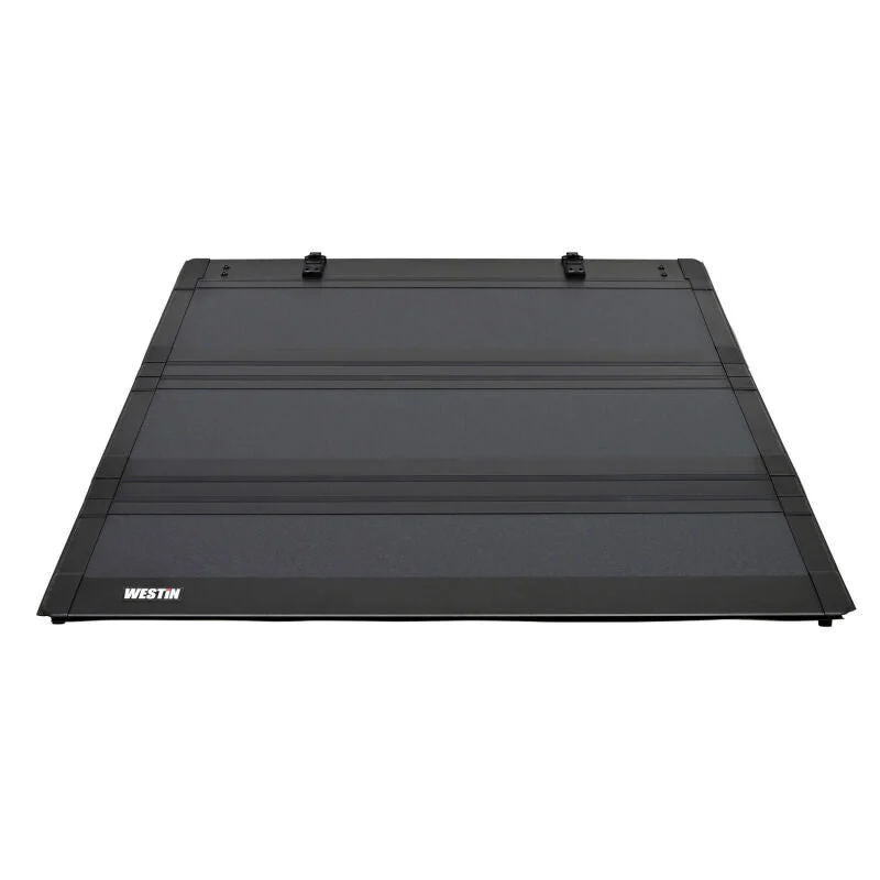 Westin 07-13 Chevy/GMC 1500 5ft.8in. Bed Hard Tri-Fold Tonneau Cover - Black