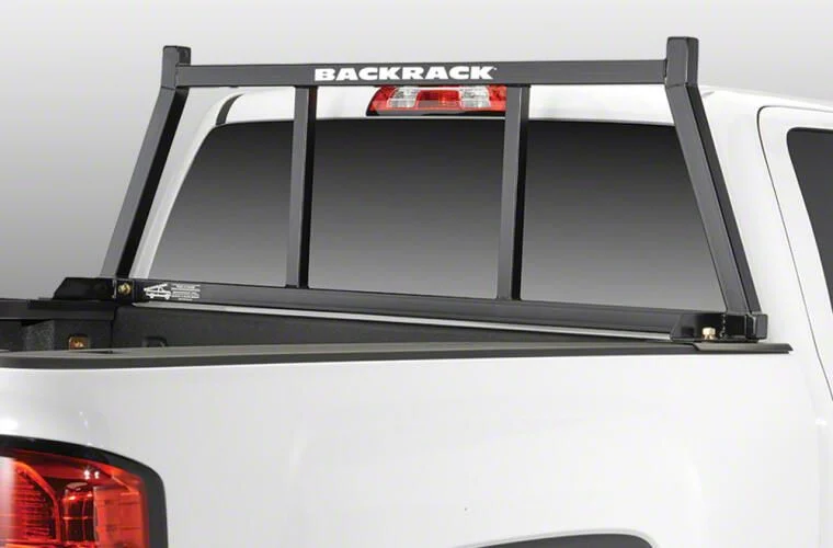 BackRack Open Headache Rack Frame with 31-Inch Wide Toolbox No Drill Installation Kit (17-26 F-350 Super Duty)