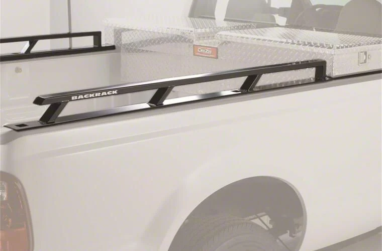 BackRack Side Bed Rails for 21-Inch Wide Tool Box (15-19 Silverado 2500 HD)
