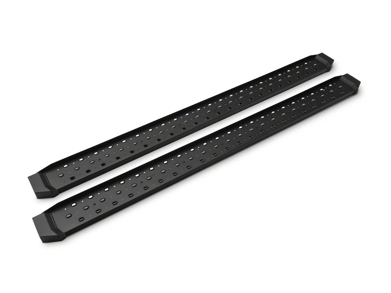 Barricade Rattler Running Boards; Black (17-26 F-350 Super Duty SuperCab)