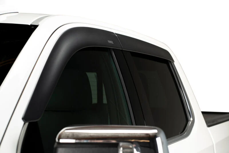 Husky Liners 07-13 Chevrolet Silverado 1500/2500/3500HD CC Ventvisor Low Profile 4pc - Matte Black