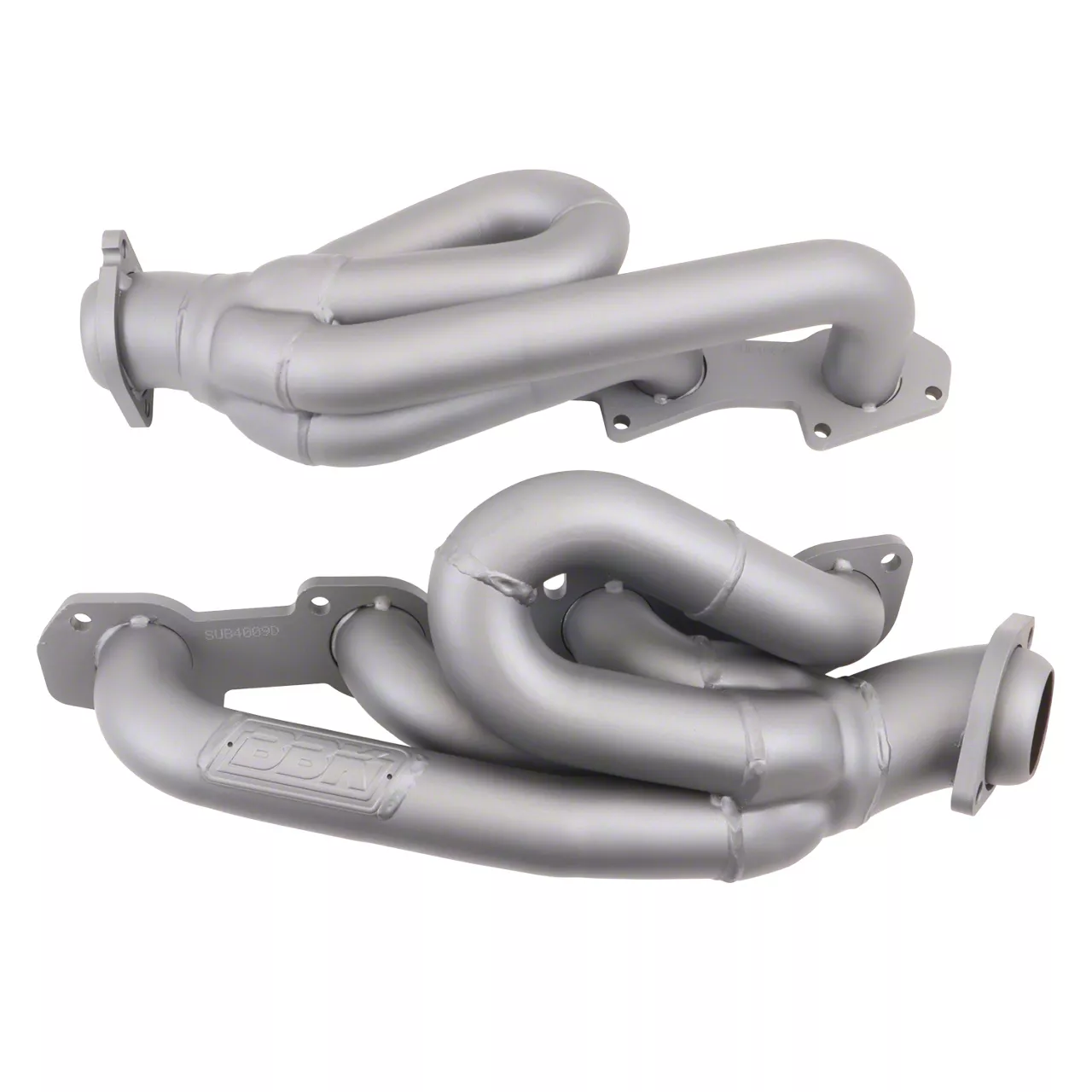 BBK 1-3/4-Inch Tuned Length Shorty Headers; Titanium Ceramic (03-08 5.7L RAM 1500, Excluding Mega Cab)