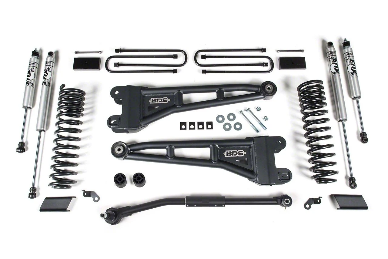 BDS 2.50-Inch Radius Arm Suspension Lift Kit with NX2 Nitro Shocks (20-22 4WD F-250 Super Duty)