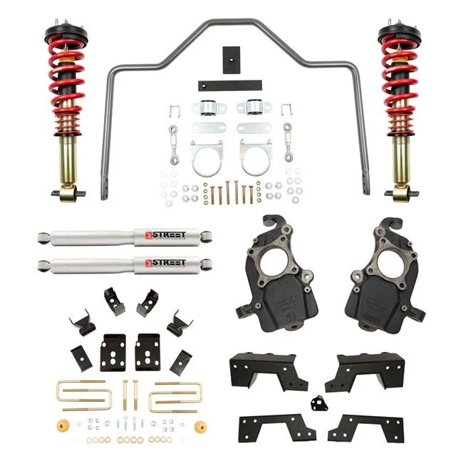 Belltech Performance Handling Lowering Kit; 1 to 5-Inch Front / 6-Inch Rear (15-20 2WD F-150)