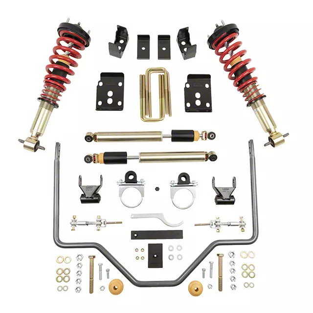 Belltech Performance Handling Lowering Kit Plus; 1 to 3-Inch Front / 5.50-Inch Rear (15-20 F-150, Excluding Raptor)