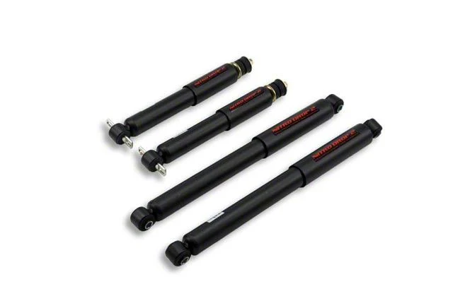 Belltech Nitro Drop II Front and Rear Shock for 1 to 3-Inch Front / 3 to 5-Inch Rear Drop (02-08 2WD RAM 1500, Excluding SRT-10)